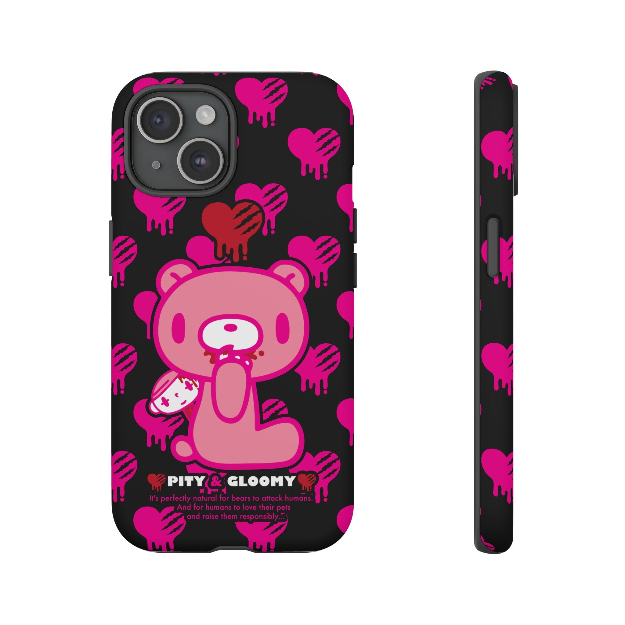 Gloomy Bear Pink Phone Case